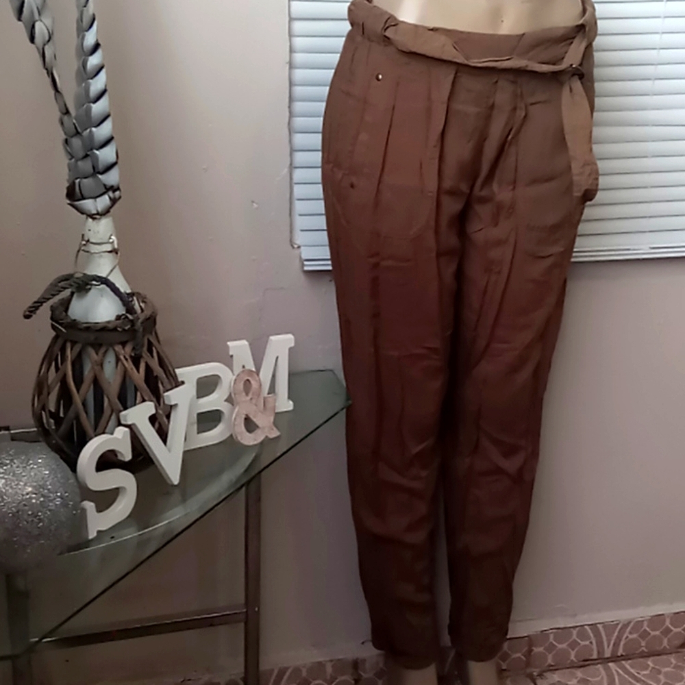 New look olive green pants